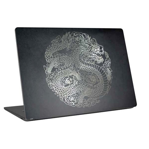 Chinese Black Dragon Universal Laptop 12in (9.8 x 6.8in) Skin